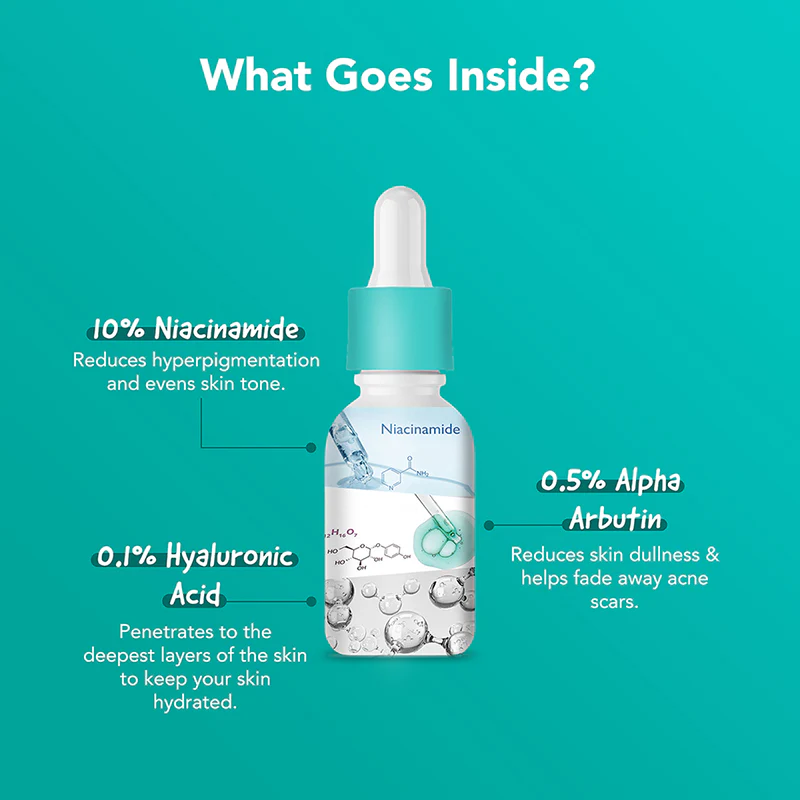 10% Niacinamide Face Serum - 10ml - Image 3