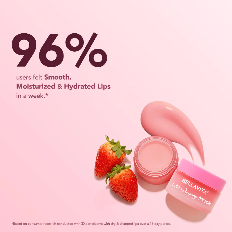 2 in 1 Lip Sleeping Mask | Strawberry - 9.8g - Image 5