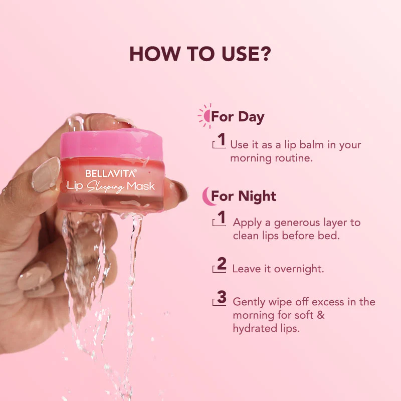 2 in 1 Lip Sleeping Mask | Strawberry - 9.8g - Image 6