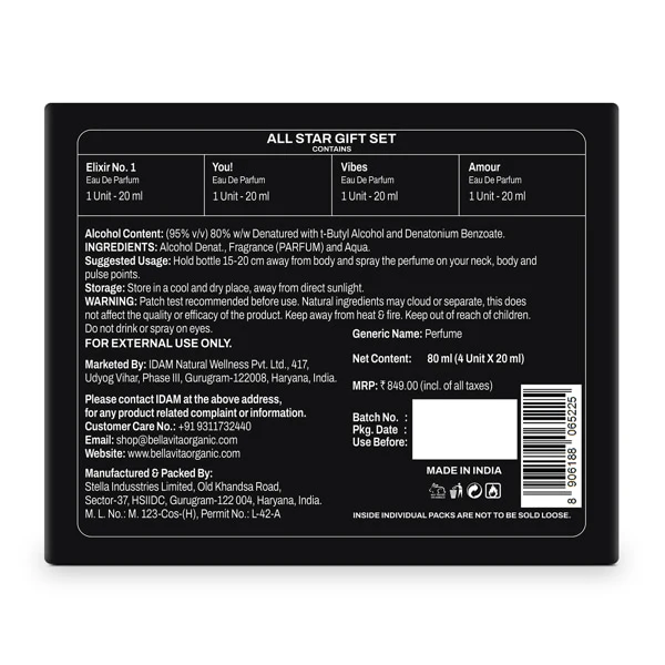 All Star Gift Set - 4 x 20ml - Image 8