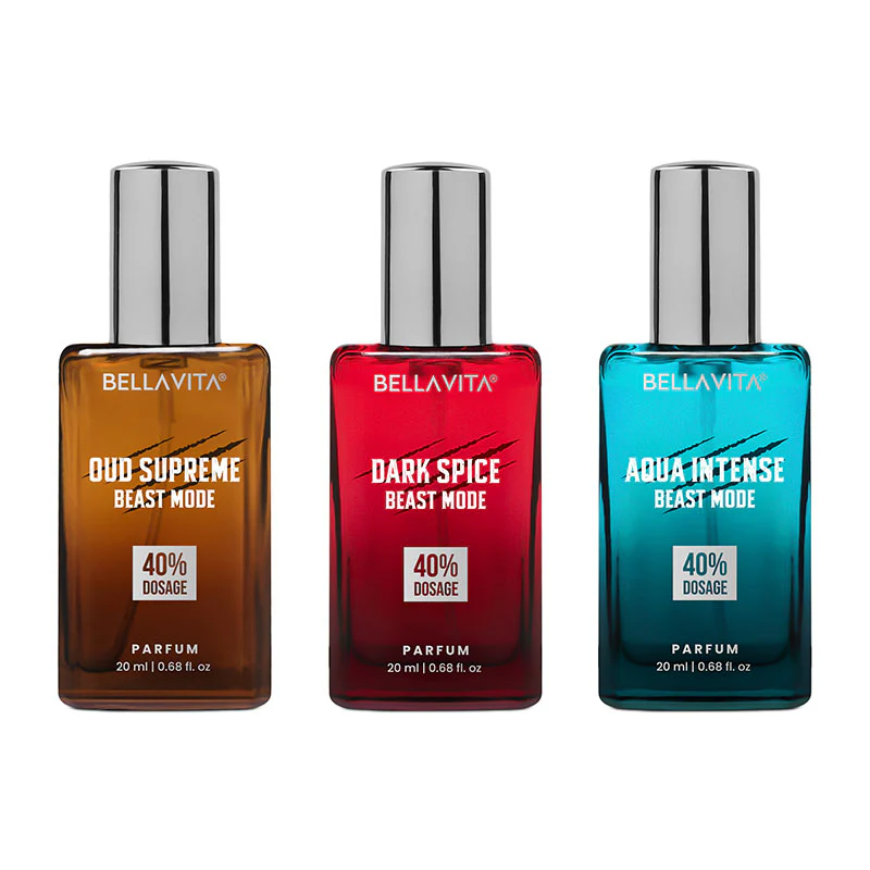 Beast Mode Perfume Gift Set for Men | 12 hr+ long lasting | 3 x 20ml - Image 9