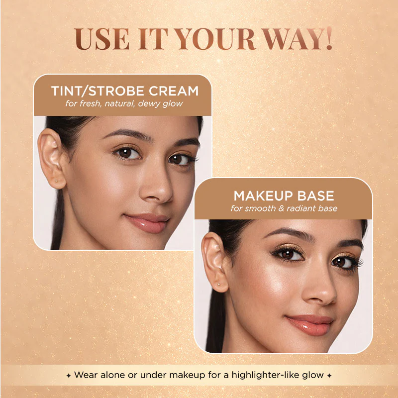 Bellavita Glowrious 3-in-1 Tinted Strobe Cream with SPF 30 PA++++ | 30 ml - Image 8