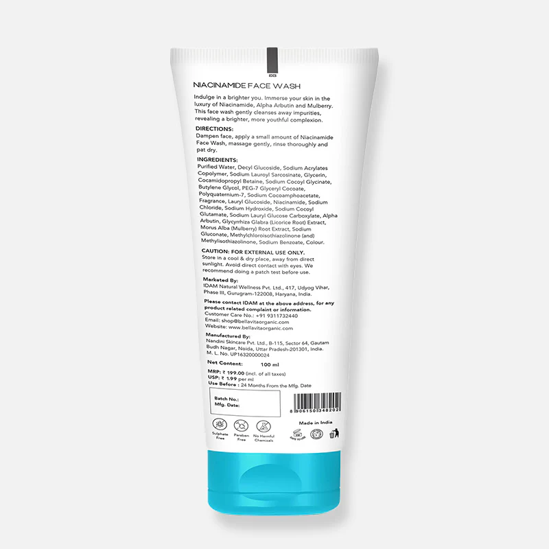 Niacinamide Face Wash - 100ml - Image 8