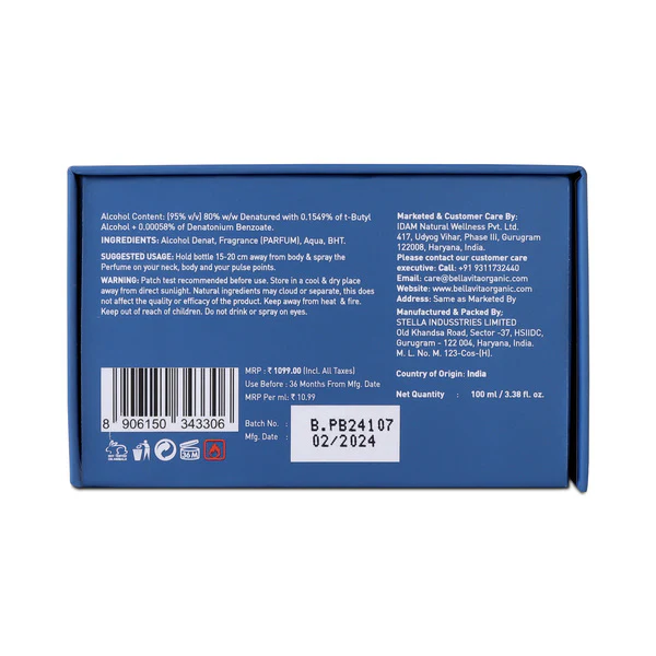 BLU Man Perfume - 100ml - Image 7