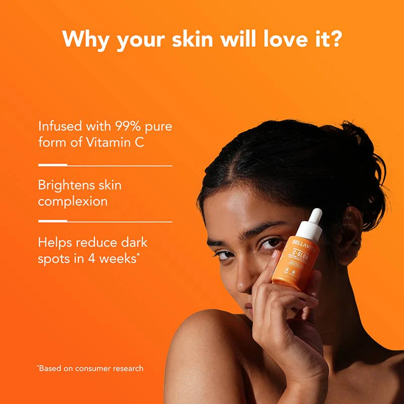 C-Glow 10% Vitamin C Serum - 30ml (Pack of 2) - Image 2