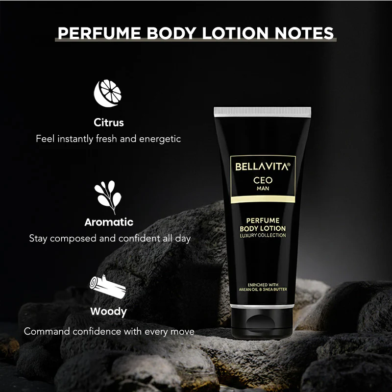 CEO MAN Perfume Body Lotion - 200ml - Image 5