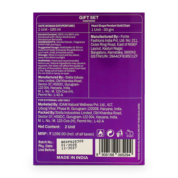 BELLAVITA Date Gift Set - Image 10