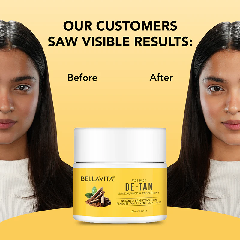 De-Tan Face Pack - 100g - Image 5