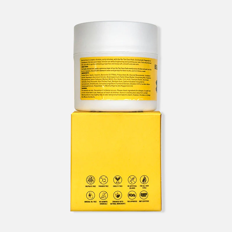 De-Tan Face Pack - 100g - Image 9