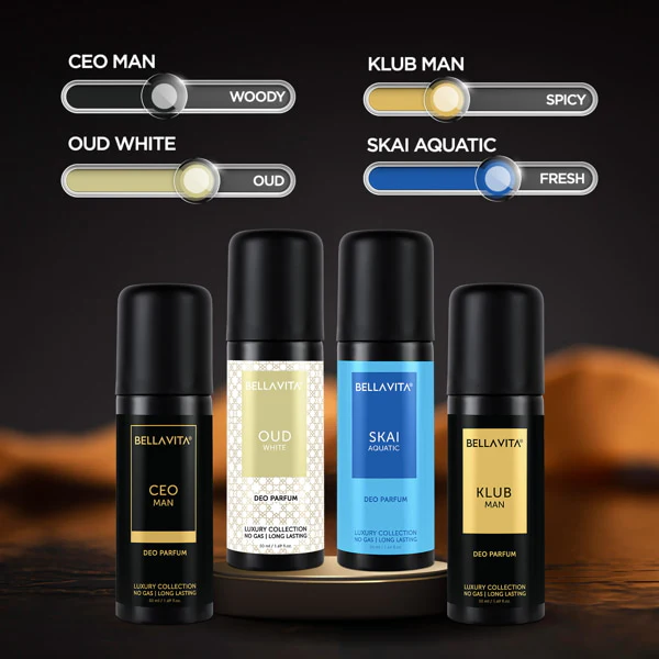 DEO Parfum Travel-Size Gift Set - 4 x 50ml - Image 4