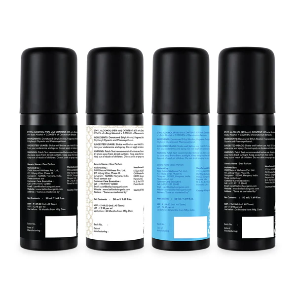 DEO Parfum Travel-Size Gift Set - 4 x 50ml - Image 9