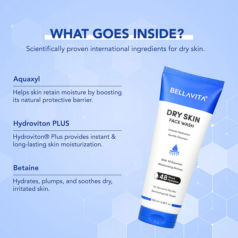 Dry Skin Face Wash - 100ml - Image 5
