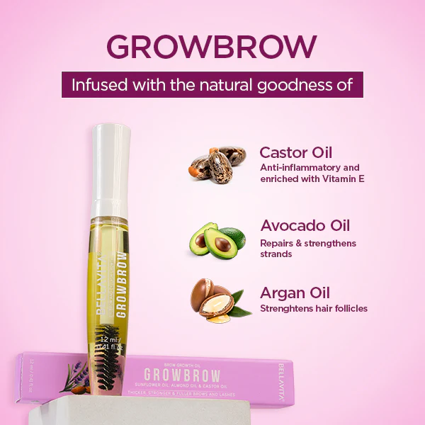 Growbrow - Eyebrow & Eyelash Oil - 12ml - Image 6