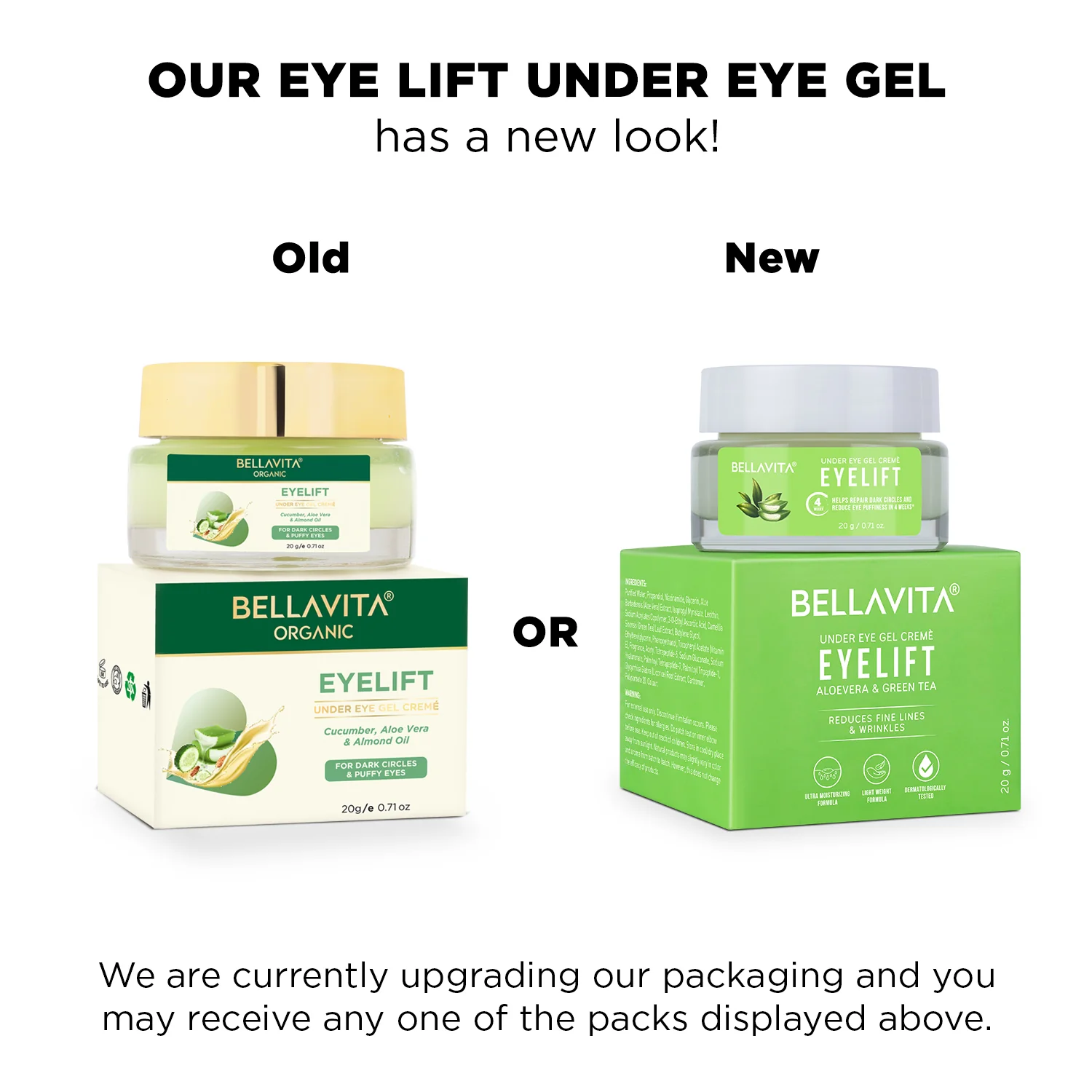 Eyelift Under Eye Gel Cream (Pack Of 2) -20g (PhonePe) - Image 5