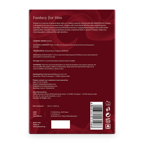 Fantasy (Him) - 100ml - Image 8