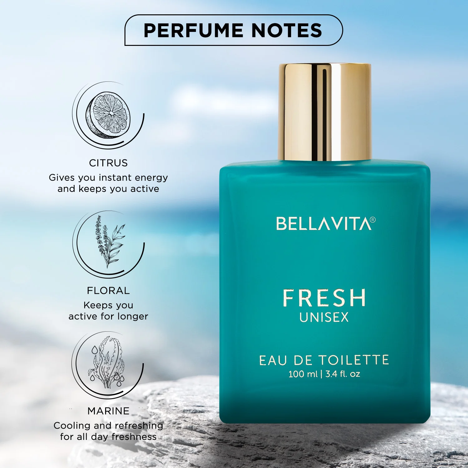 FRESH Unisex Perfume - 100ml - Image 4