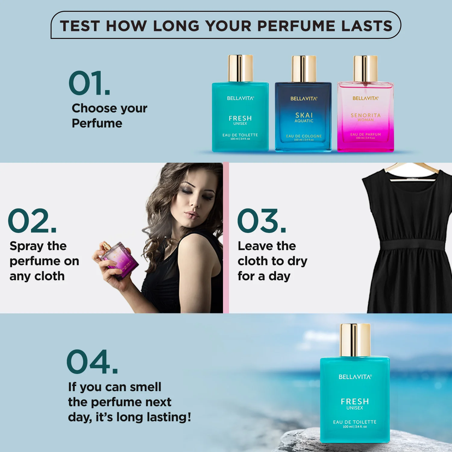 FRESH Unisex Perfume - 100ml - Image 7