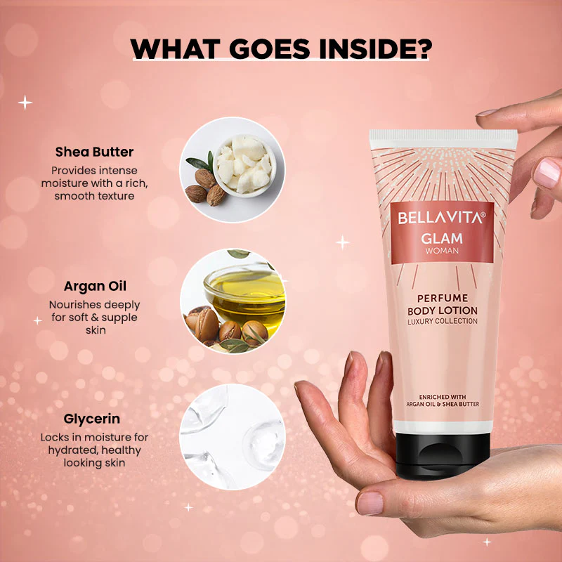 GLAM Woman Perfume Body Lotion - 200ml - Image 4