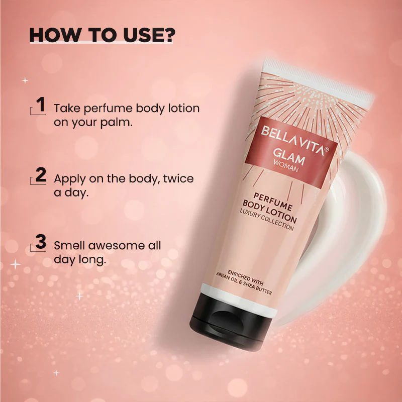 GLAM Woman Perfume Body Lotion - 200ml - Image 6