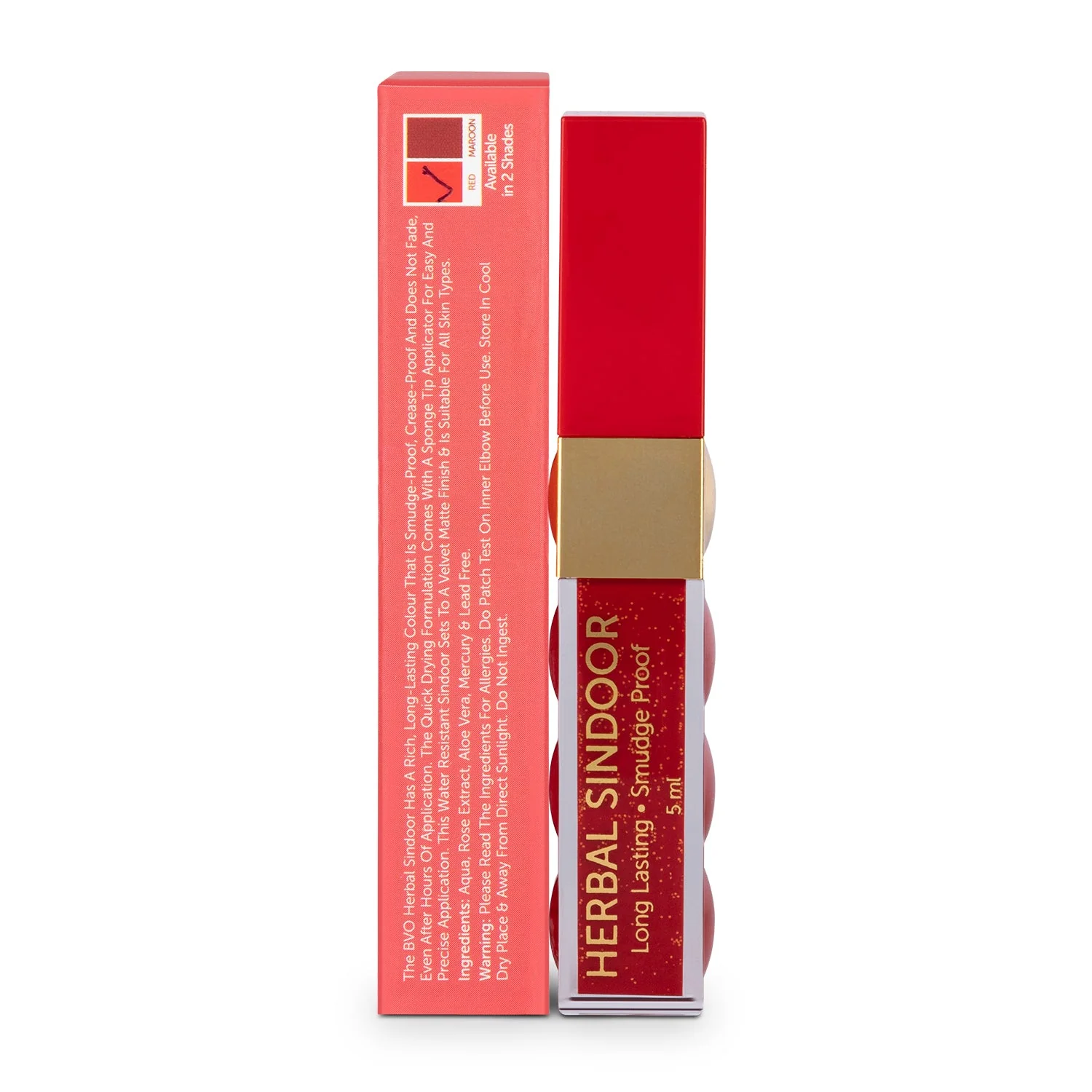 Herbal Sindoor - Red - 5ml - Image 8