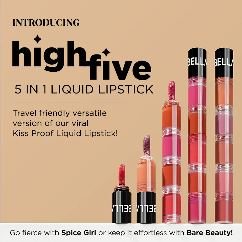 High Five 5-in-1 Liquid Lipstick - 4.3ml - Image 11