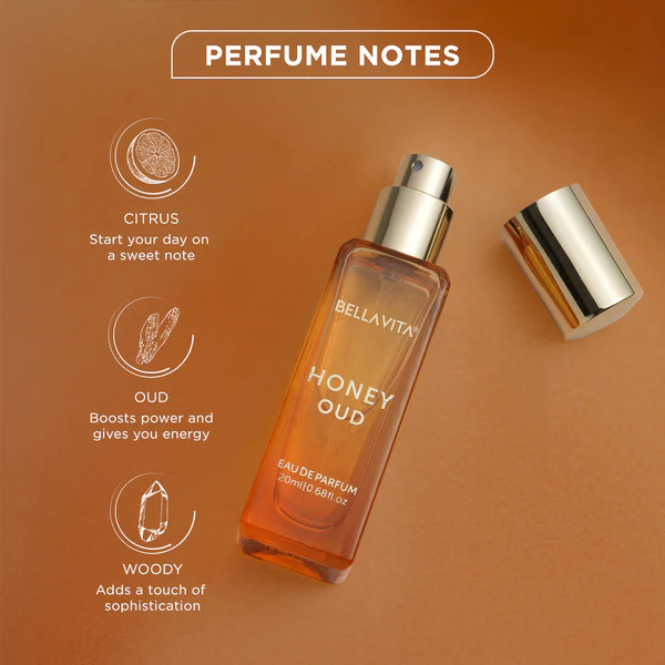 HONEY Oud Unisex Perfume - 20ml - Image 3