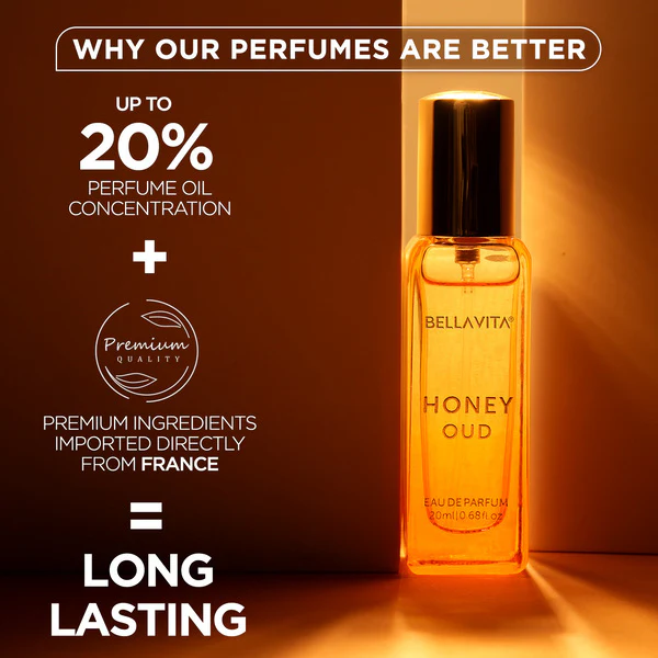 HONEY Oud Unisex Perfume - 20ml - Image 4