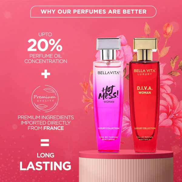 Hot & Classy Perfume Set - 2 x 50ml - Image 4