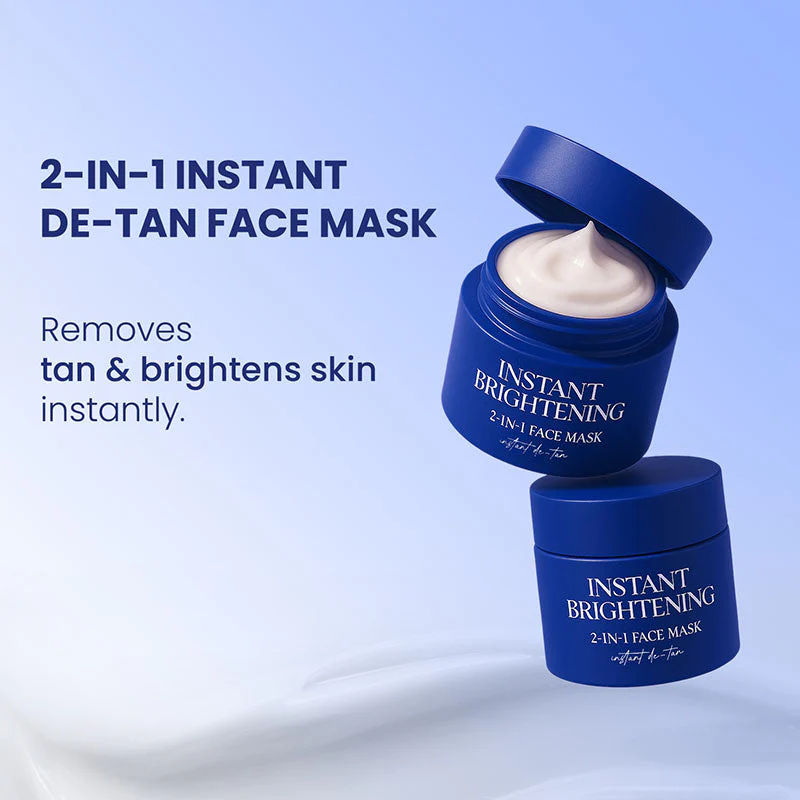 Instant Brightening 2-in-1 Face Mask - Men | 45g - Image 3