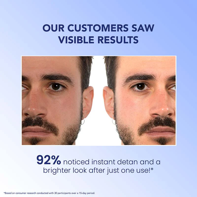 Instant Brightening 2-in-1 Face Mask - Men | 45g - Image 6