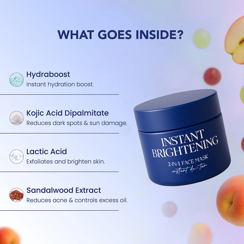 Instant Brightening 2-in-1 Face Mask - Men | 45g - Image 5