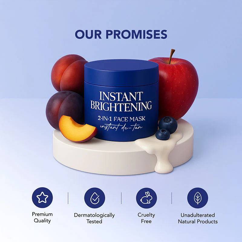 Instant Brightening 2-in-1 Face Mask - Men | 45g - Image 8
