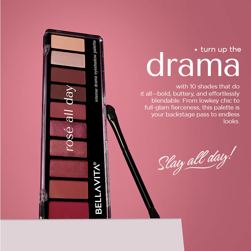 Intense Drama - 10-in-1 Eyeshadow Palette - 10g (PhonePe) - Image 16