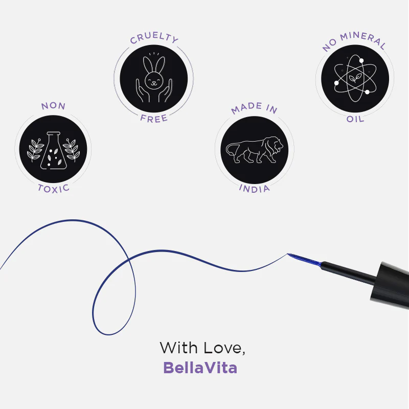 Intense Drama Blue Eyeliner - 3.5ml - Image 8