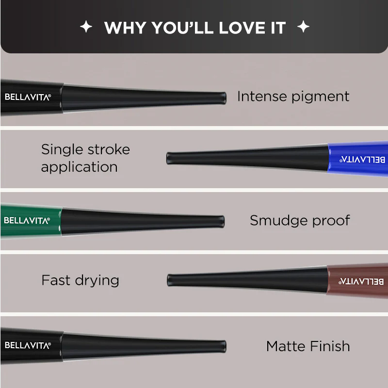 Intense Drama Brown Eyeliner - 3.5ml - Image 4