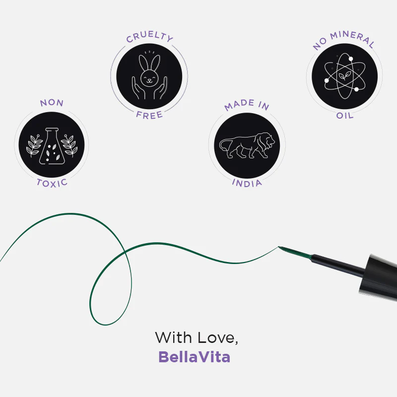 Intense Drama Green Eyeliner - 3.5ml - Image 8
