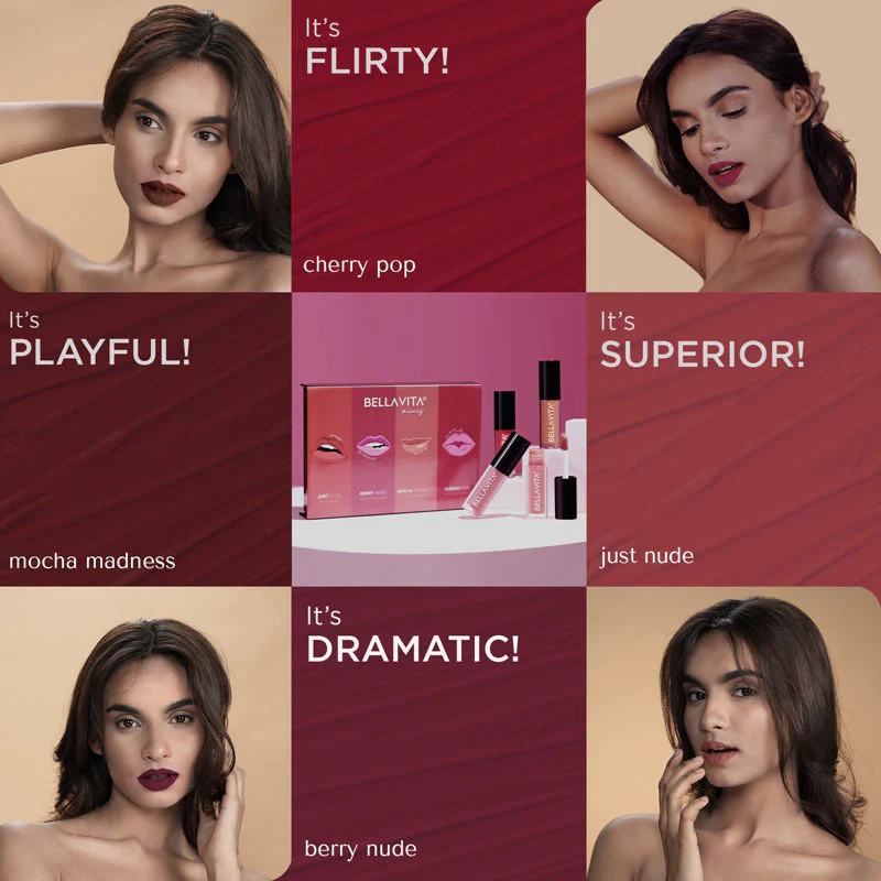 Kiss Proof Liquid Lipstick - 4 x 2ml (Mini Set) - Image 6