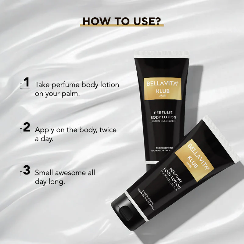 KLUB Man Perfume Body Lotion - 200ml - Image 5