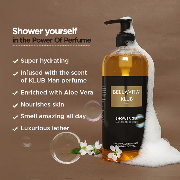 KLUB Man Shower Gel - 500ml - Image 3