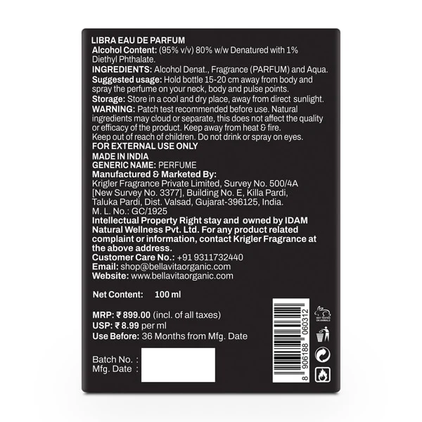 Libra Perfume - 100ml - Image 9