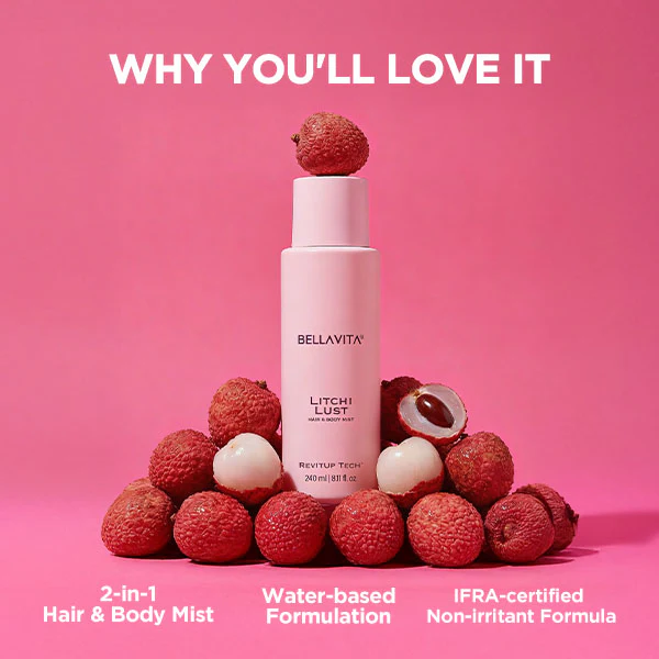 Litchi Lust Hair and Body Mist - Image 4