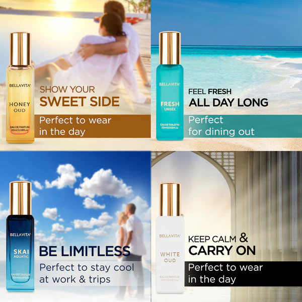 Luxury Unisex Perfume Gift Set - 4 x 20ml - Image 3