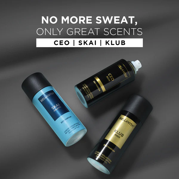 Deodorant Gift Set For Men (Pack Of 3) - 150ml Each - Image 3