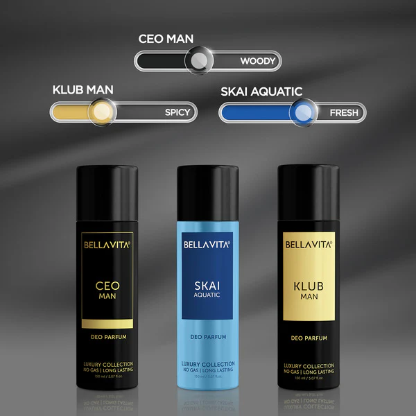 Deodorant Gift Set For Men (Pack Of 3) - 150ml Each - Image 4