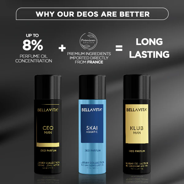 Deodorant Gift Set For Men (Pack Of 3) - 150ml Each - Image 5