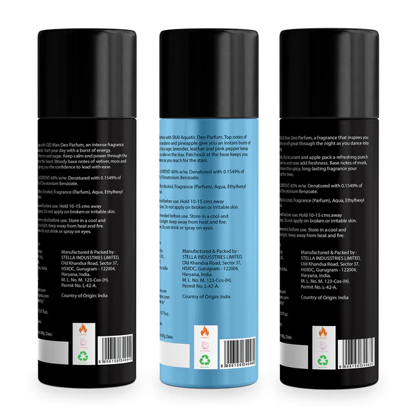 Deodorant Gift Set For Men (Pack Of 3) - 150ml Each - Image 9