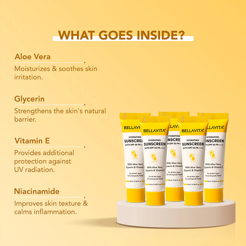 Mini Travel-Ready Hydrating Sunscreen - 10ml | Pack of 5 - Image 4