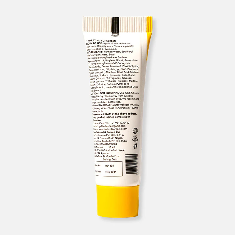 Mini Travel-Ready Hydrating Sunscreen - 10ml | Pack of 5 - Image 8