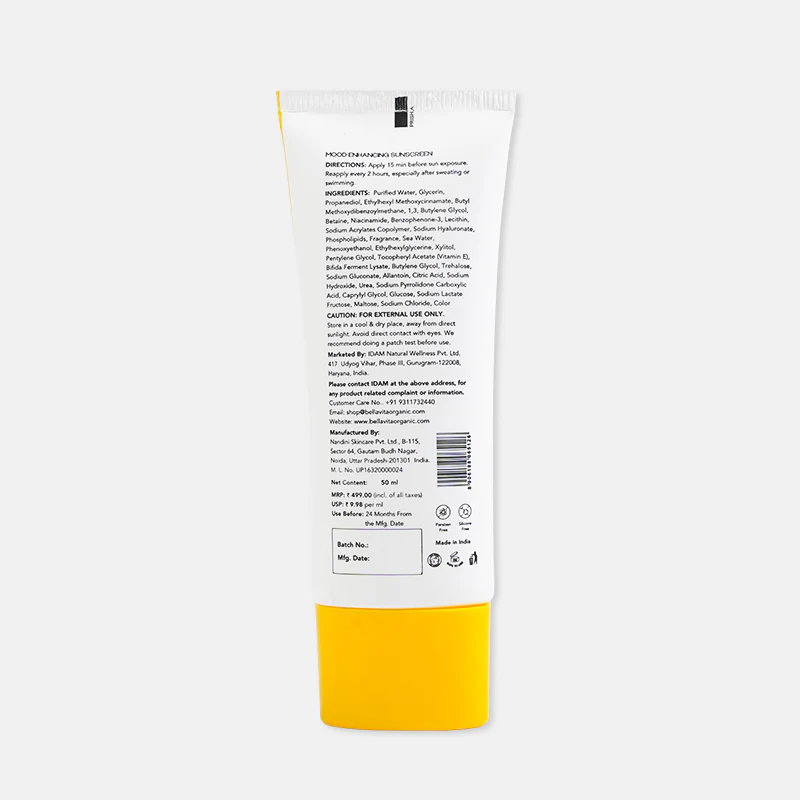 Mood Enhancing Sunscreen SPF 50 PA++++ - 50ml - Image 10