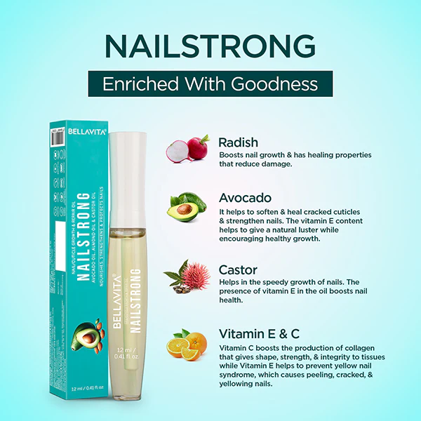 Nailstrong (Nail Cuticle Oil), 12ml - Image 3